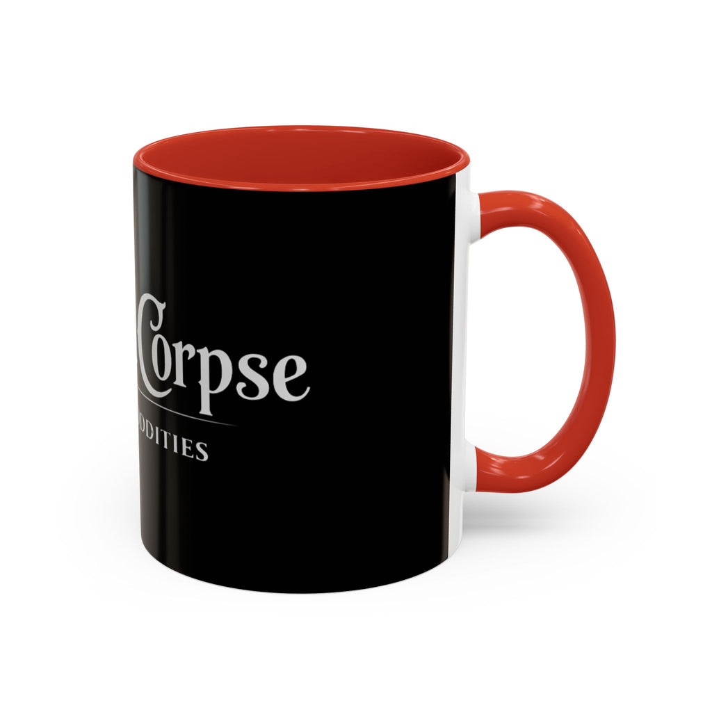 Curio & Corpse Occult Coffee Mug — Black Gothic 11/15oz Accent Mug