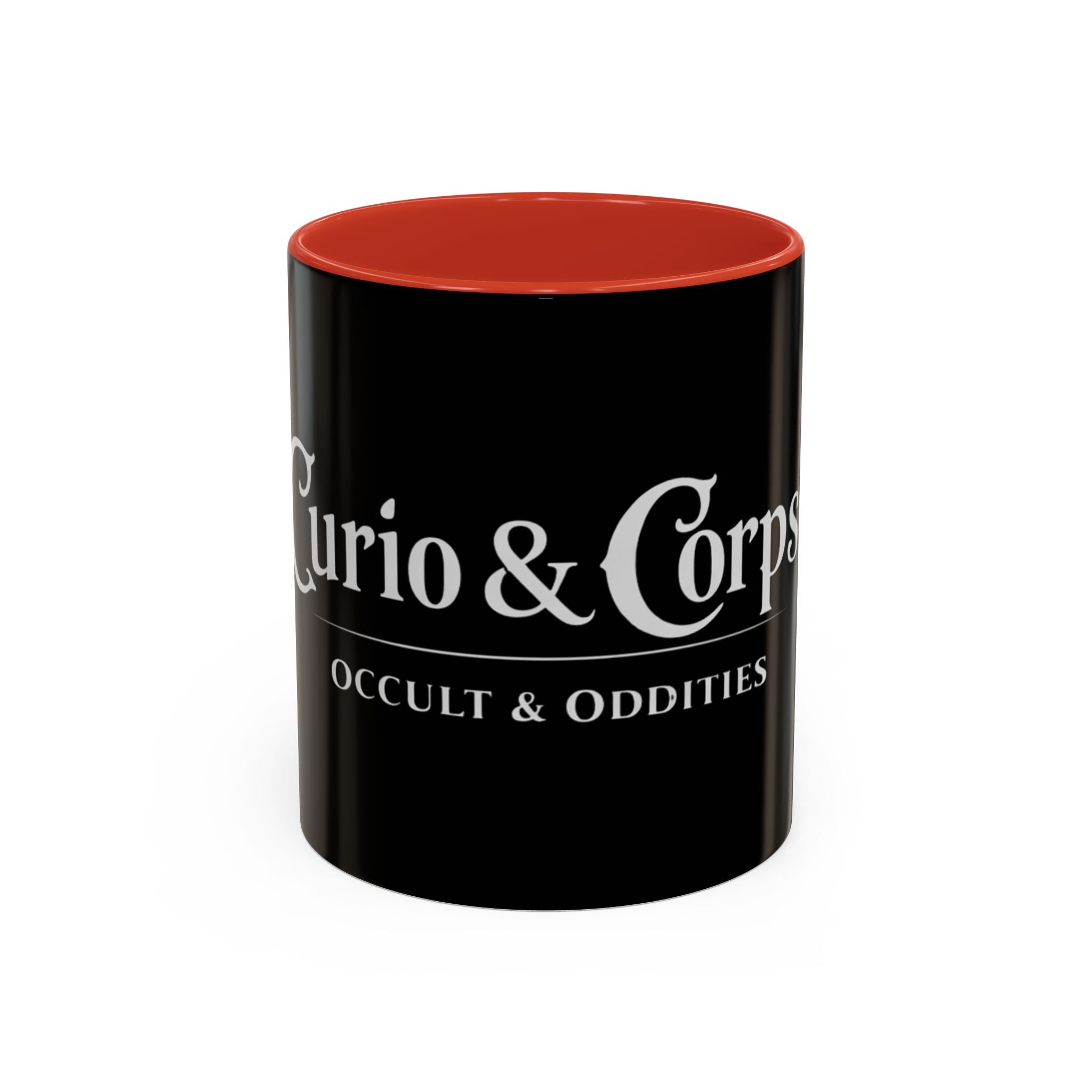 Curio & Corpse Occult Coffee Mug — Black Gothic 11/15oz Accent Mug