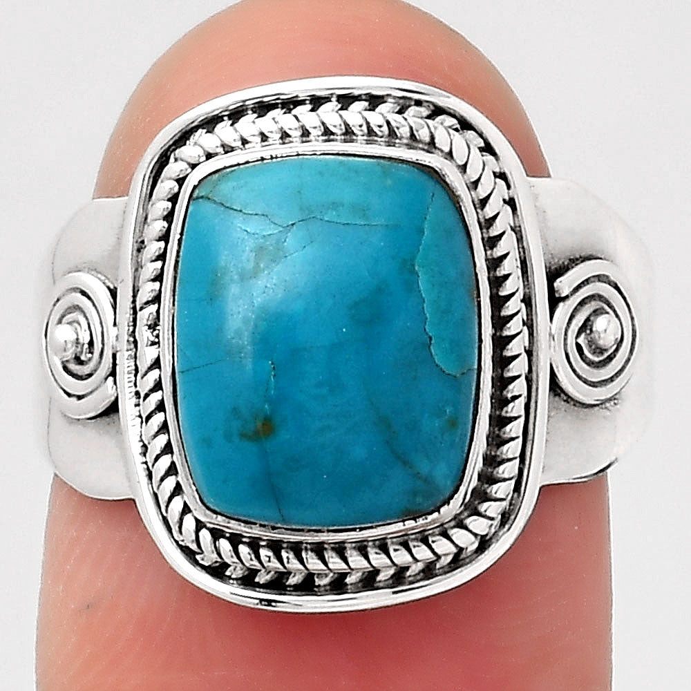 Natural Peruvian Opalina Ring size-7