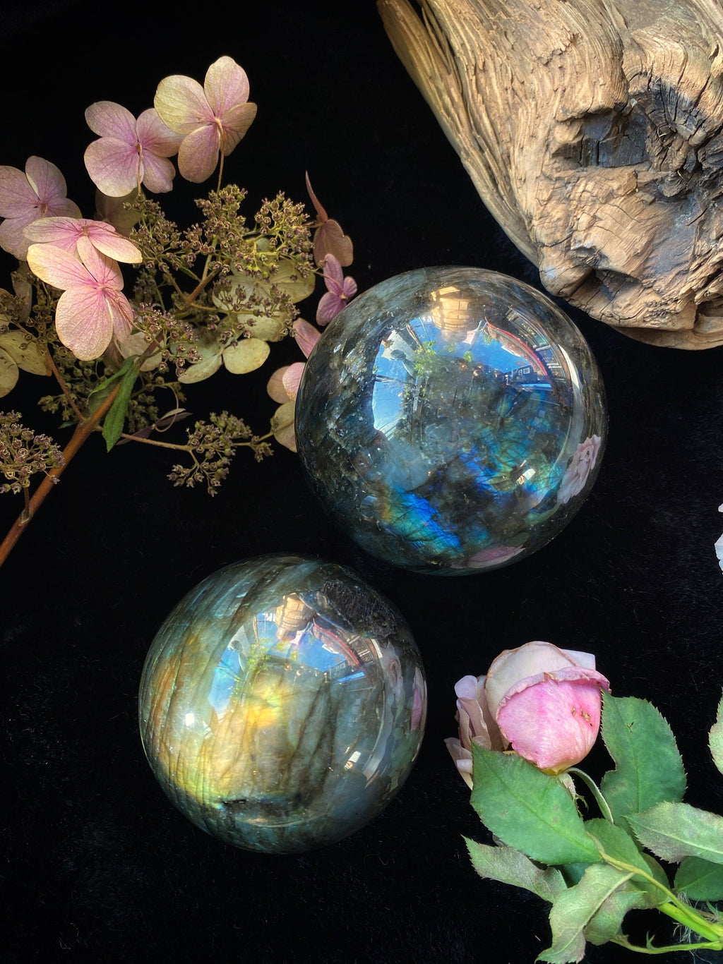 Labradorite Crystal Sphere Scrying Balls